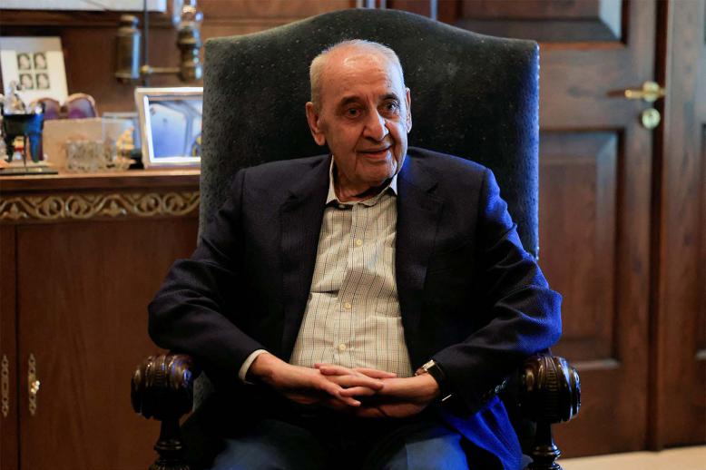 Berri has informed President Joseph Aoun and the government of his position