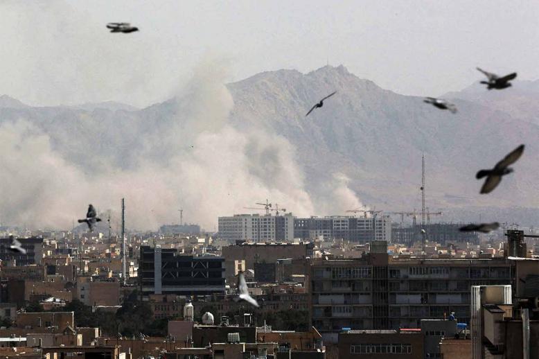The attack follows a 12-day air war in June between Israel and Iran 