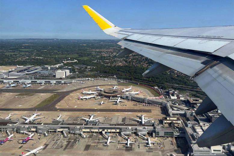 London Gatwick airport