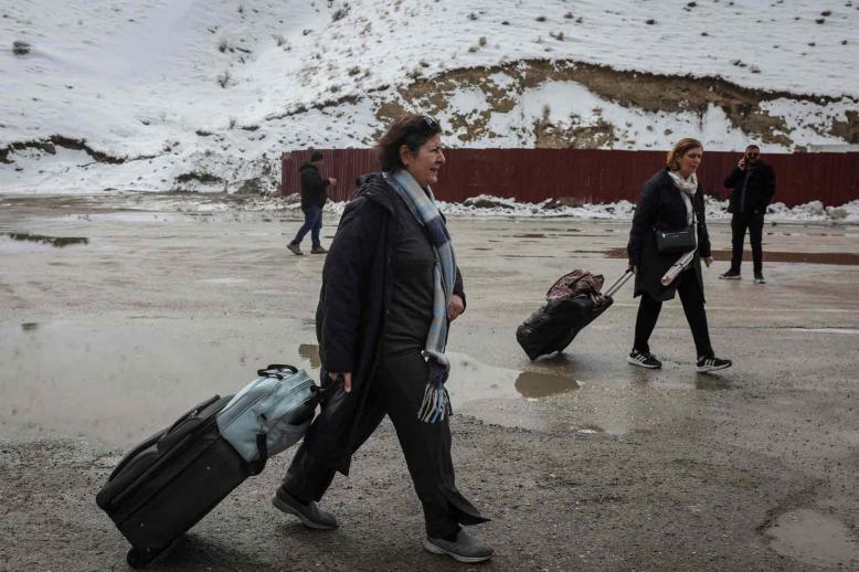 Families, suitcases and uncertain futures