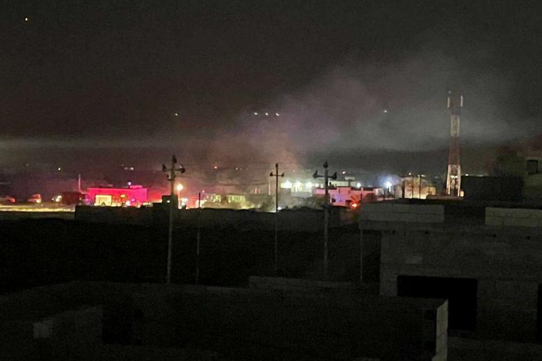 غاراة شبه يومية على موقع الحشد في العراق