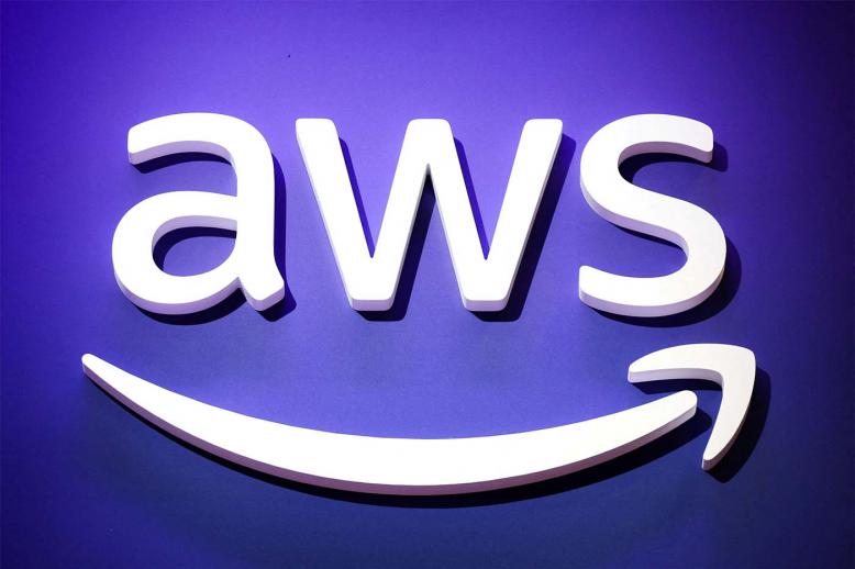 Amazon's AWS logo