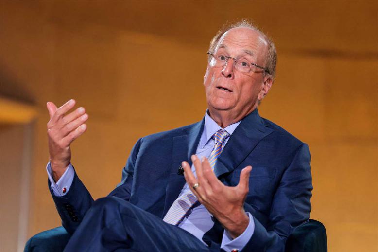 BlackRock CEO Larry Fink 