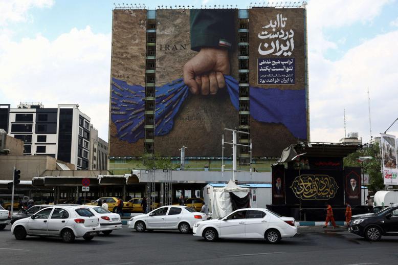 معلقة ايرانية تظهر احكام طهران قبضتها على هرمز