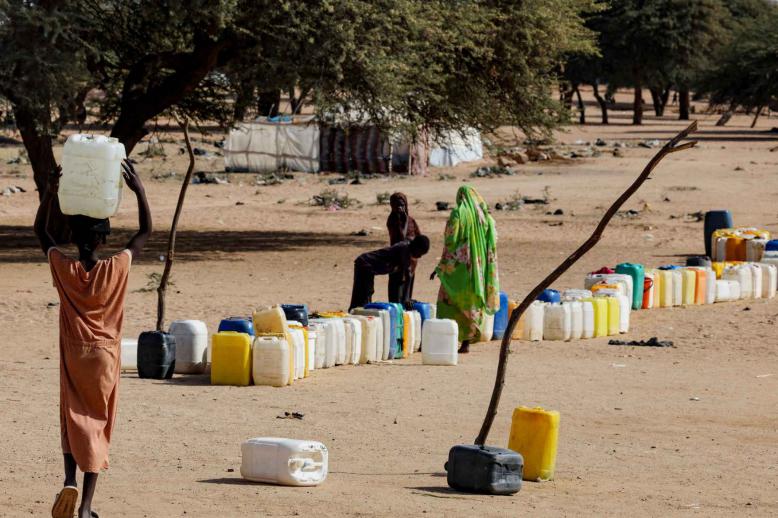 Water and food shortages
