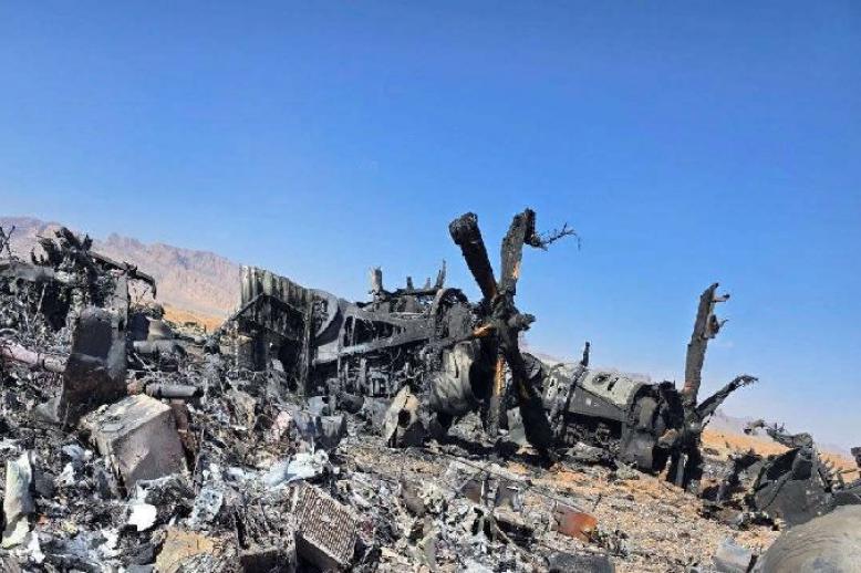 الجيش الأميركي اضطر إلى تدمير طائرتي نقل عسكري حتى لا تقعا في ايدي الايرانيين