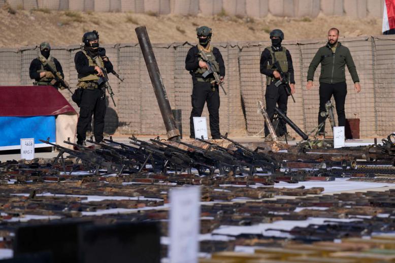 الحشد الشعبي استولى على أسلحة من داعش