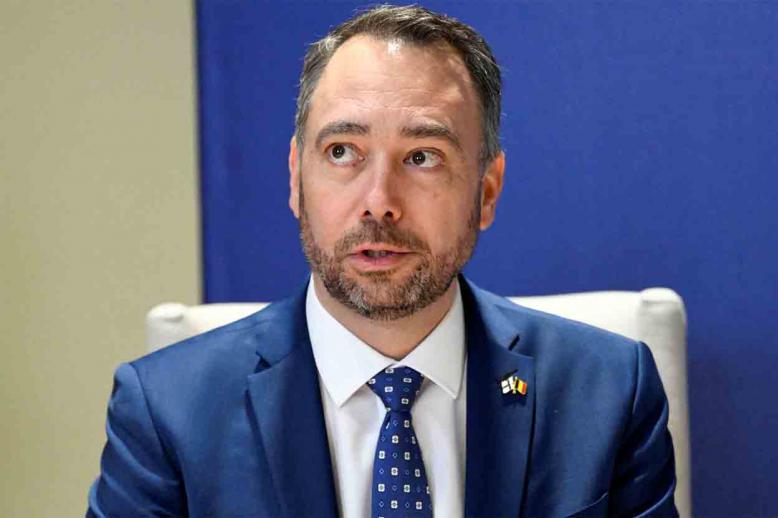 Belgian FM Maxime Prevot