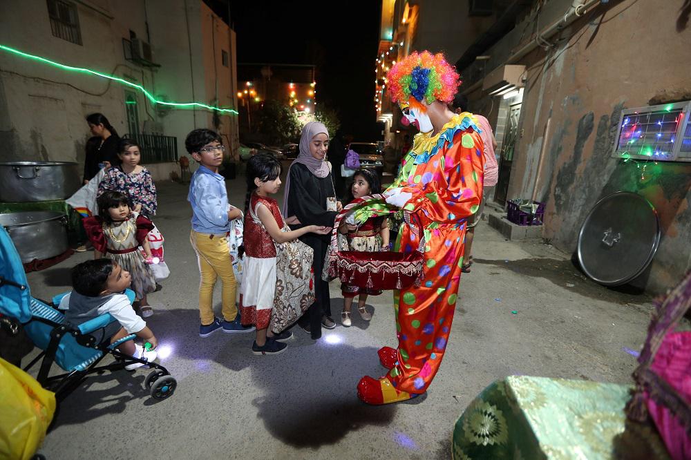 تقليد القرقيعان في السعودية