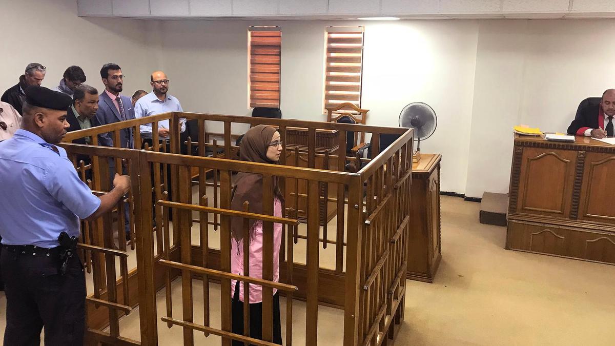 جلسة محاكمة لواحدة من زوجات الجهاديين الأجانب في العراق