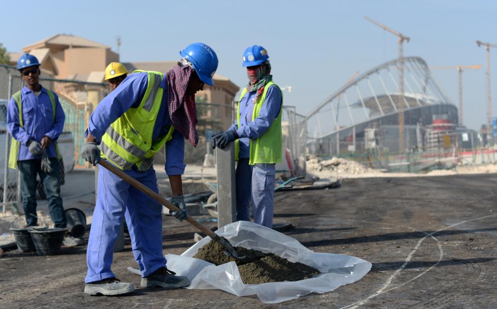 العمال الأجانب في قطر
