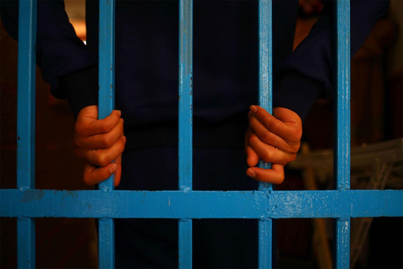 Hamas-run Prison in Gaza City