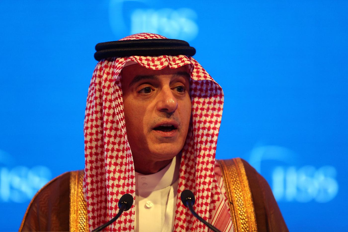 Saudi Foreign Minister Adel al-Jubeir.