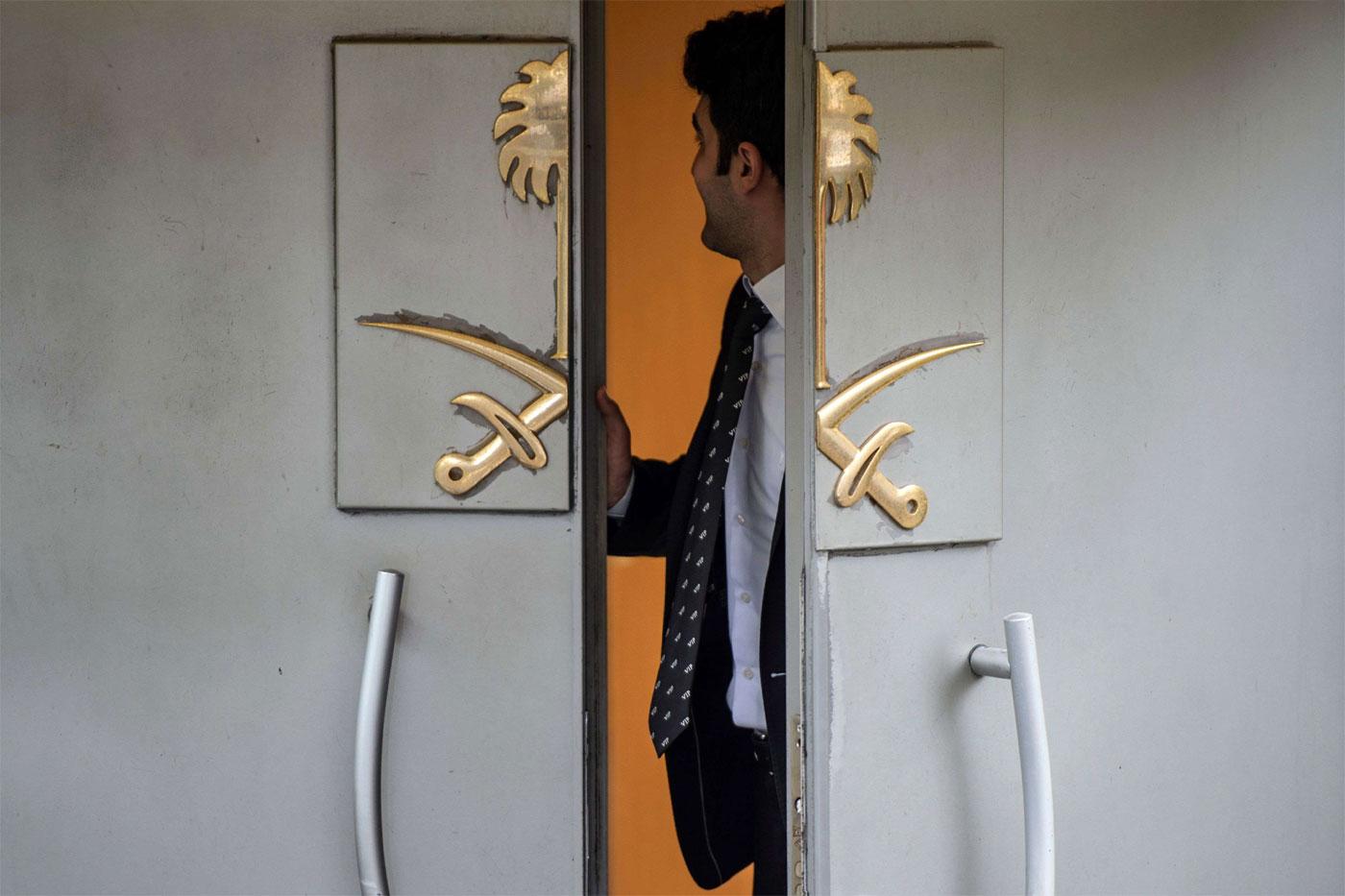 The Saudi consulate in Istanbul
