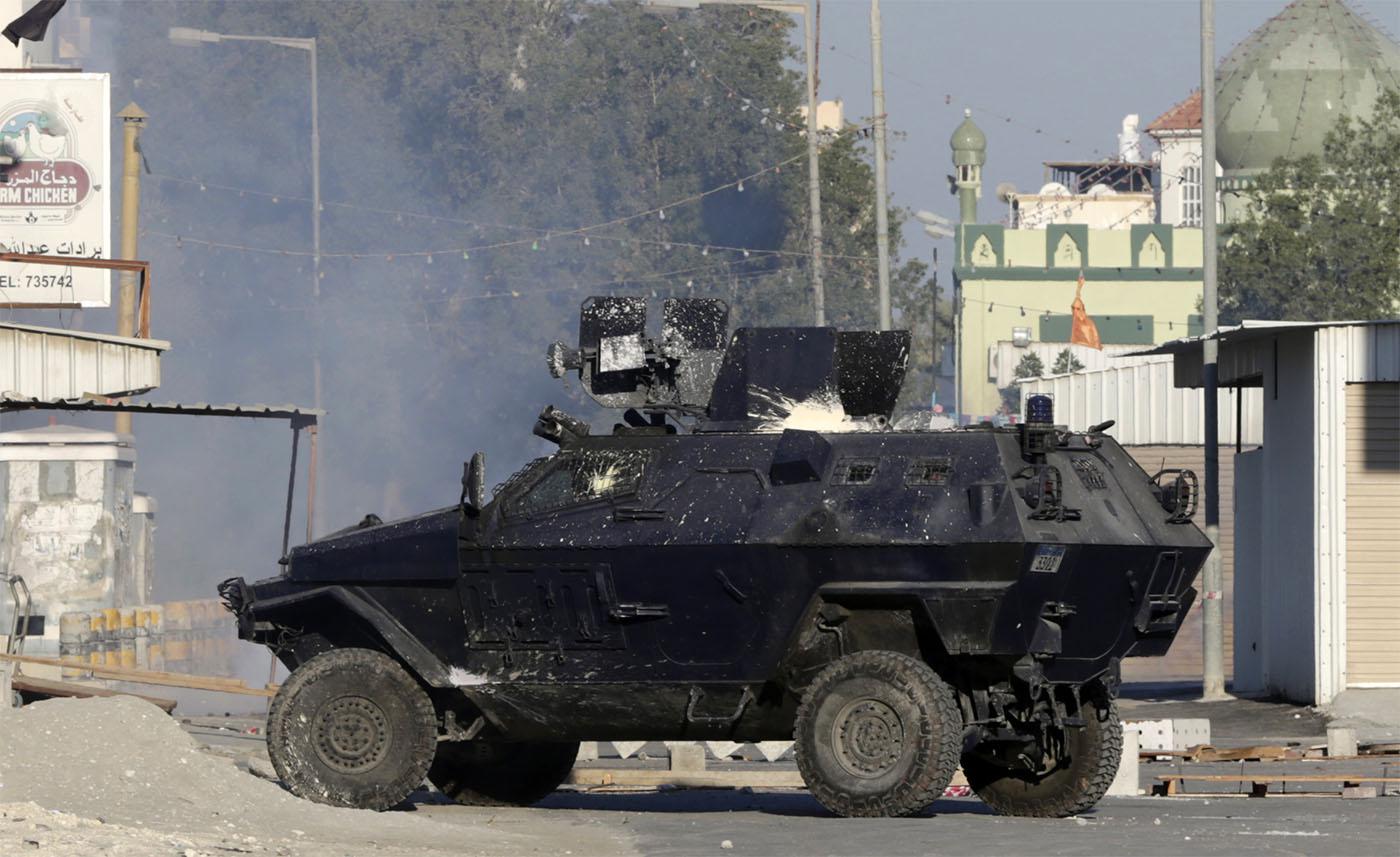 A police officer was killed in the blast in Diraz outside the capital Manama last year