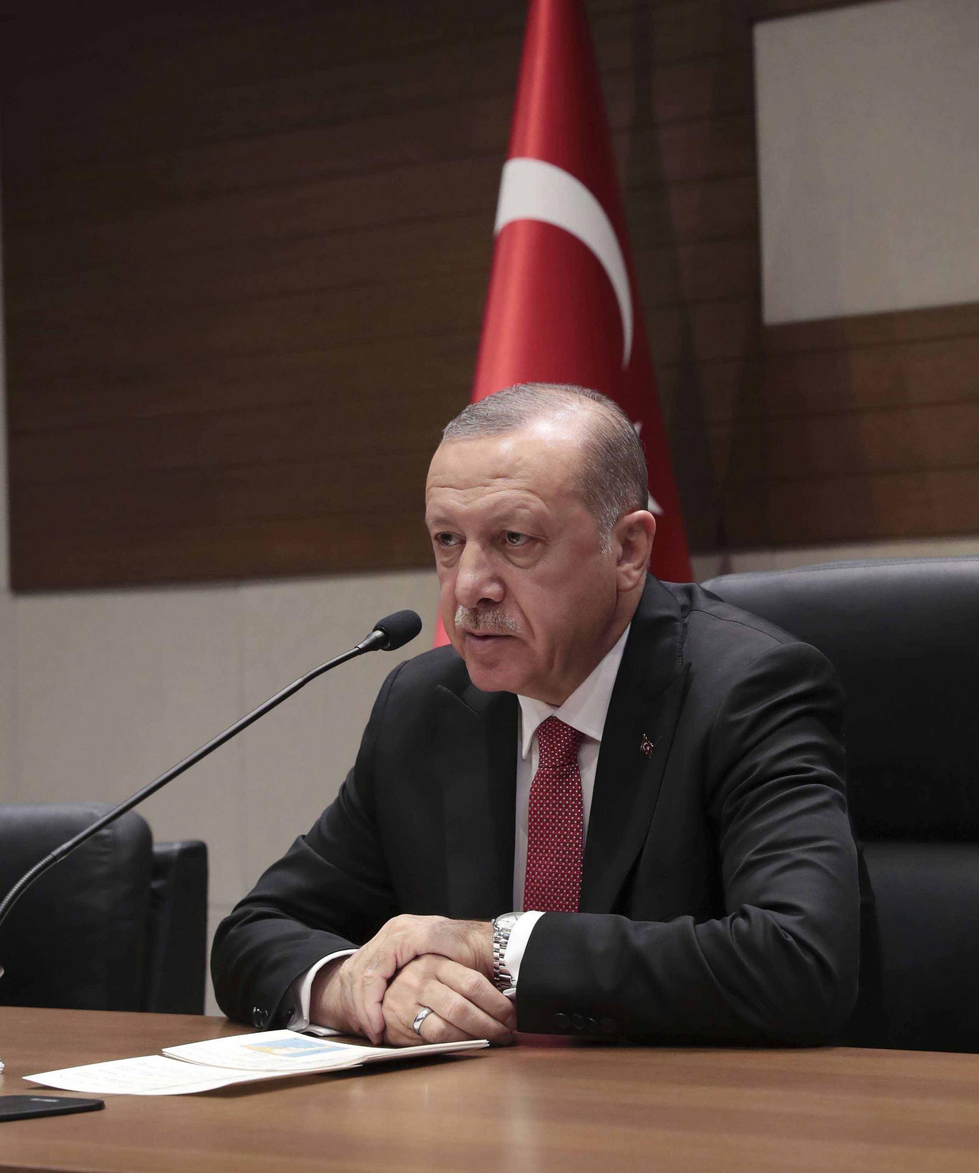 His comments came after intense telephone diplomacy on Wednesday which saw Erdogan hold talks with Russian President Vladimir Putin and Ukrainian counterpart Petro Poroshenko