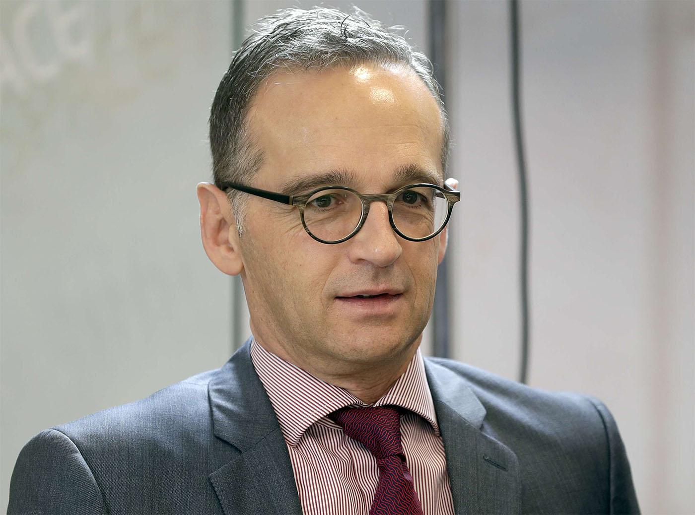German Foreign Minister Heiko Maas