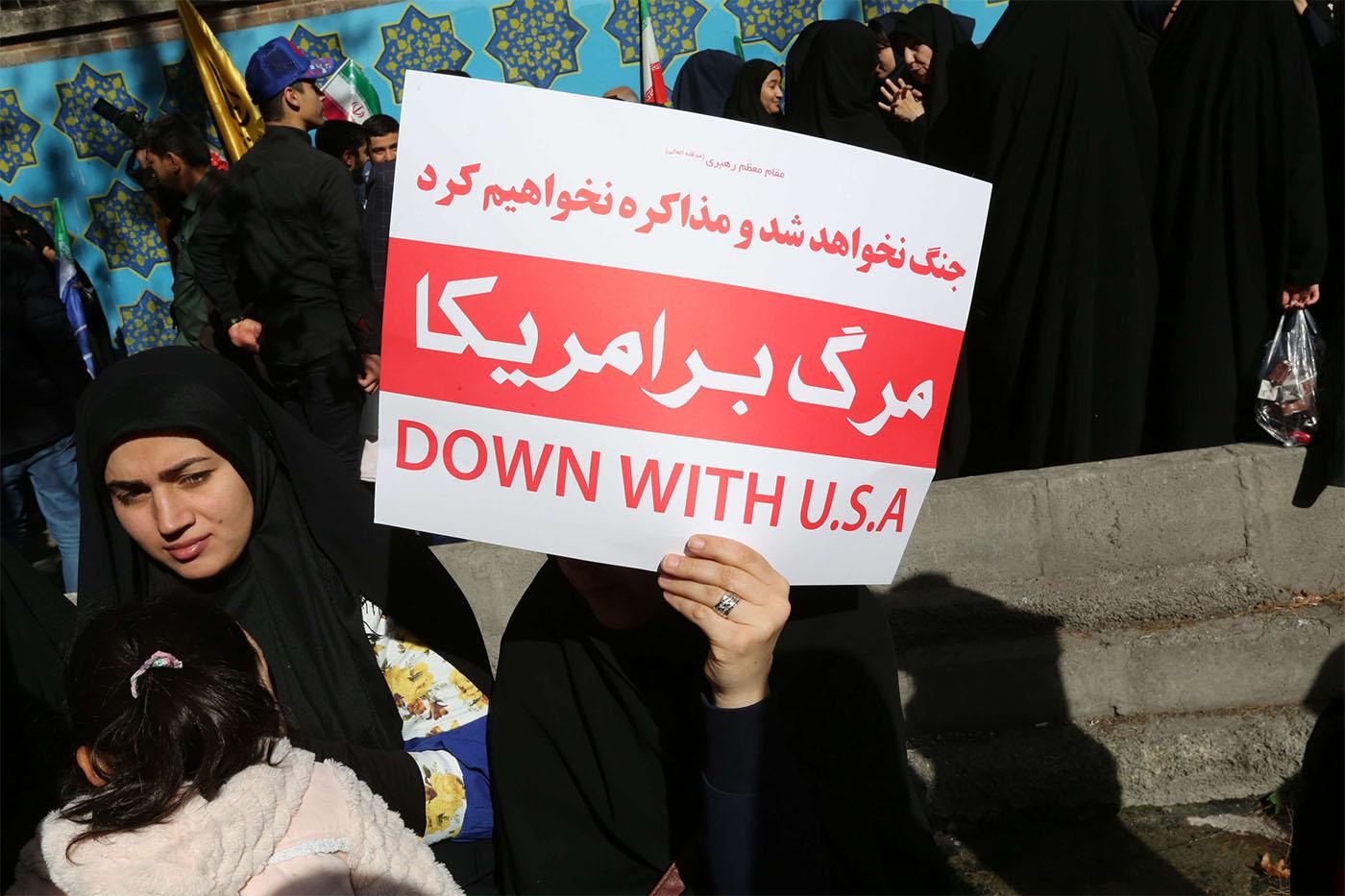 The pressure is mounting on the Iranian government 