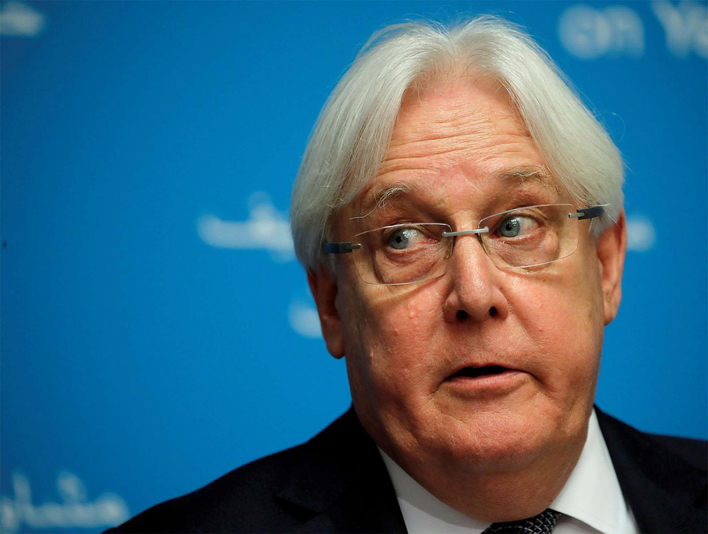 UN envoy Martin Griffiths 