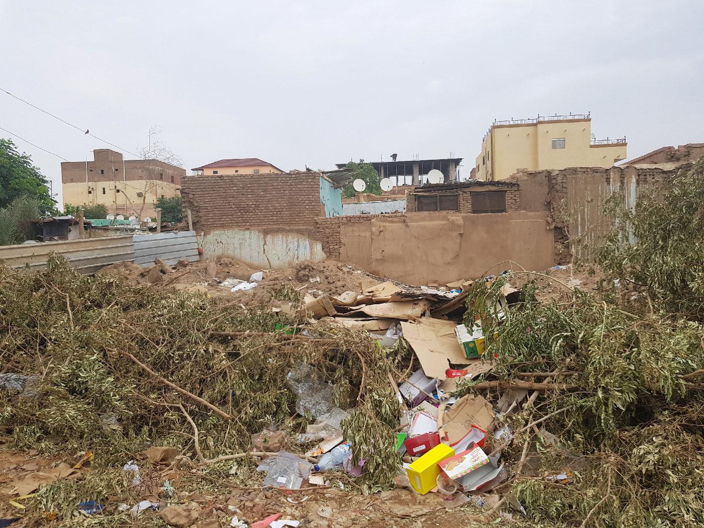 The location of the offices of the website Sudan Today, as listed on one of its Facebook pages, in Khartoum, Sudan, September 12, 2018.