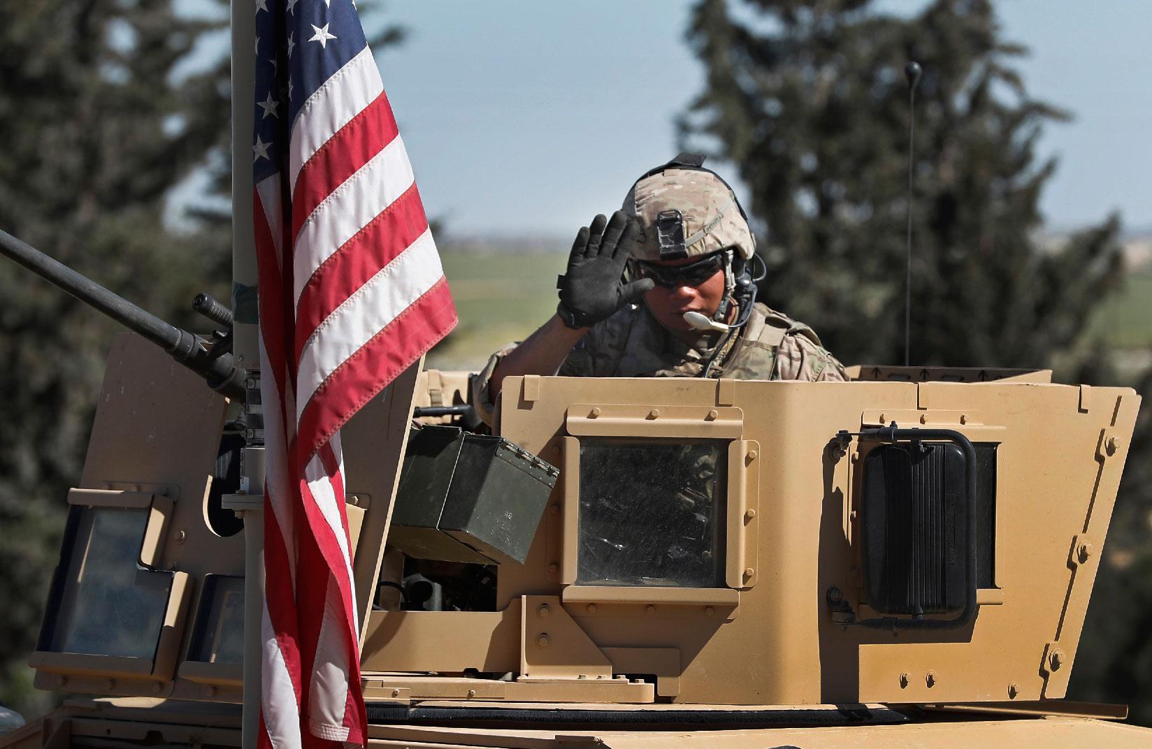 Withdrawal of troops leaves the US' Kurdish allies in a difficult situation.