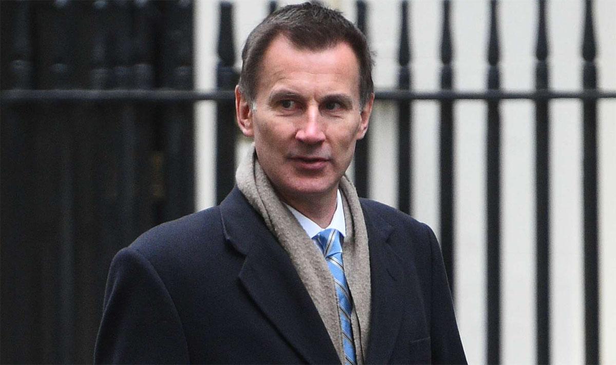 British Foreign Secretary Jeremy Hunt 