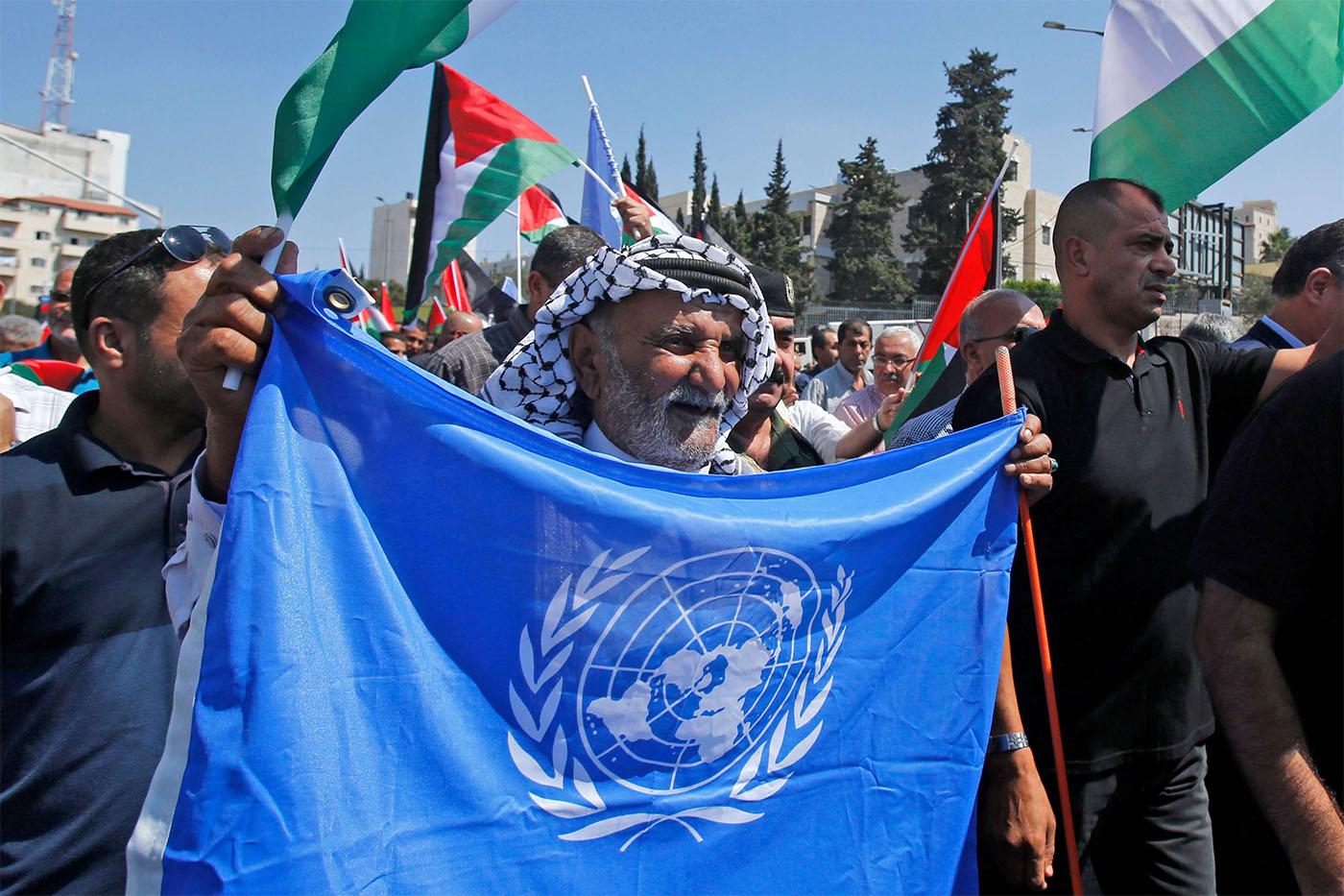 The United States has slashed its funding to the Palestinians over the past year