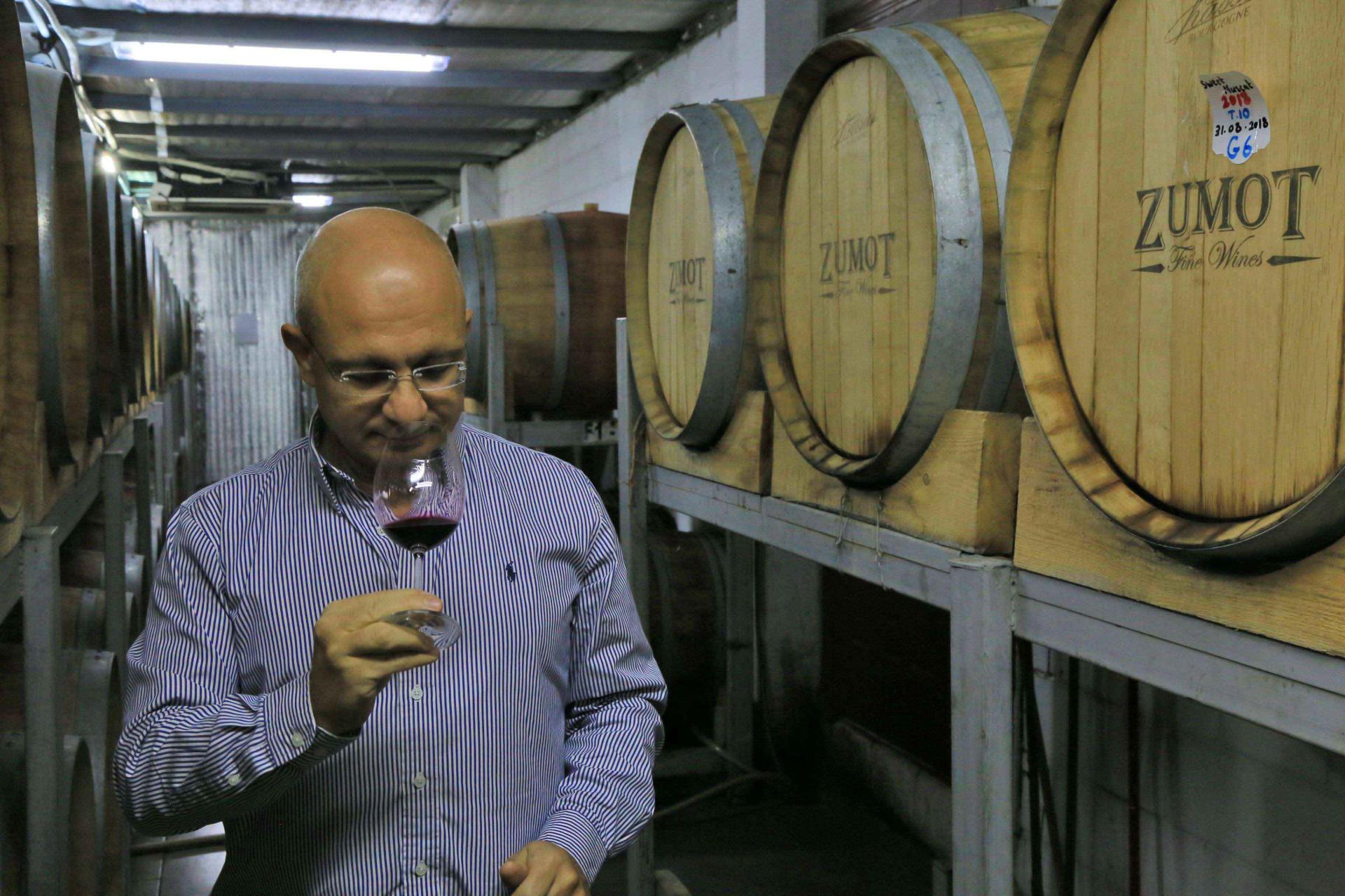 Wine production started in the Nabatean kingdom "in the middle of the first century BC"