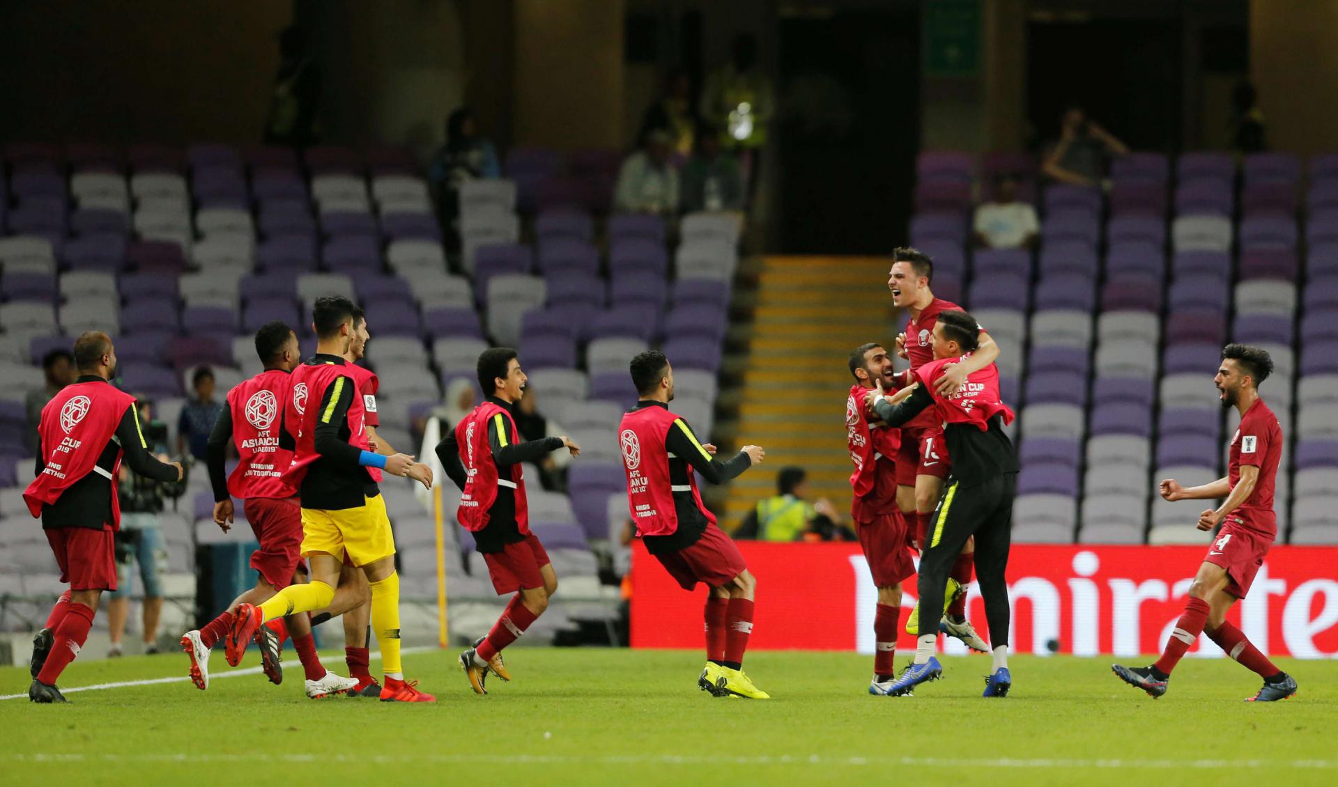 لقاء قطر ولبنان في كأس آسيا 2019