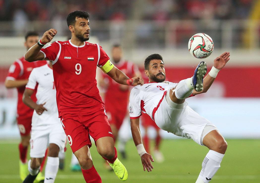 لقاء الأردن وسوريا في كأس آسيا 2019