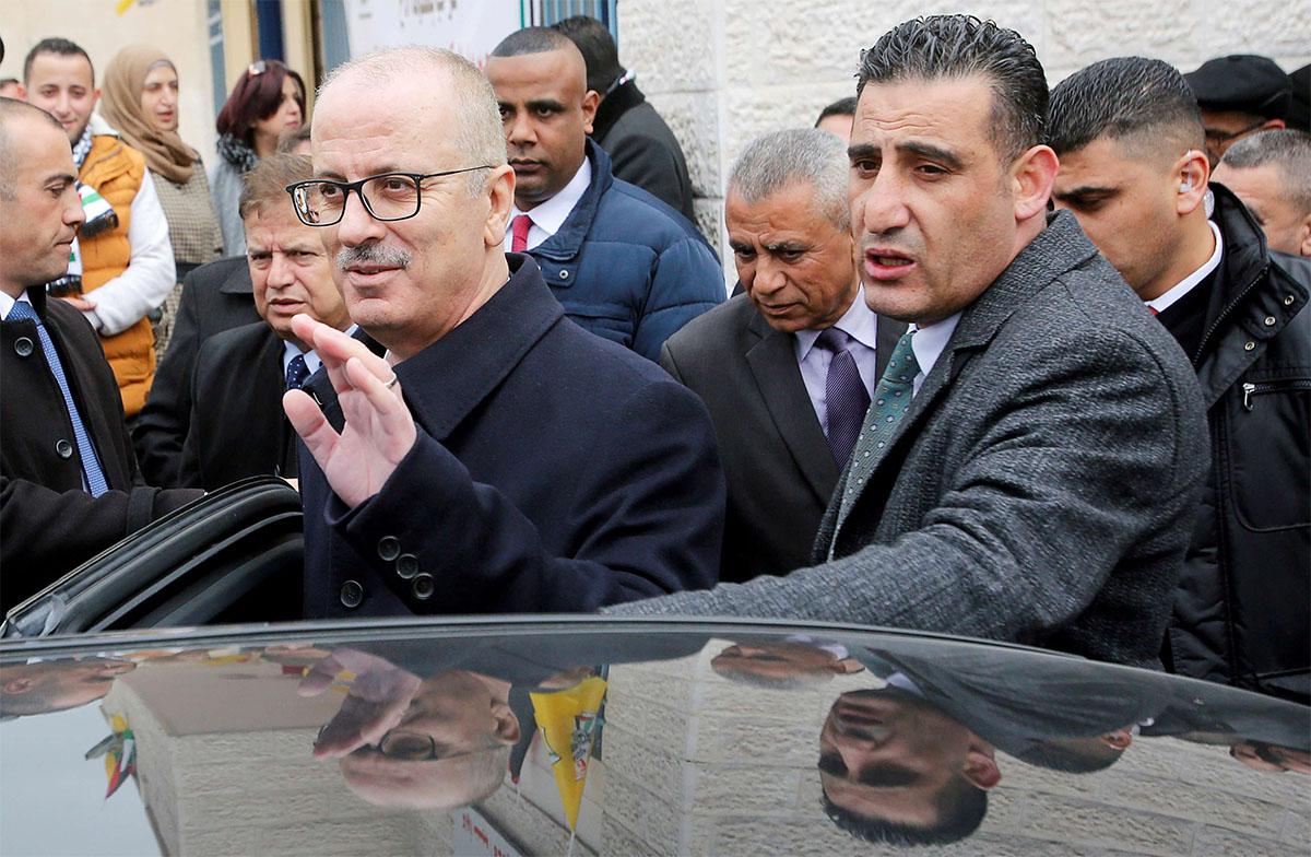 Palestinian Prime Minister Rami Hamdallah