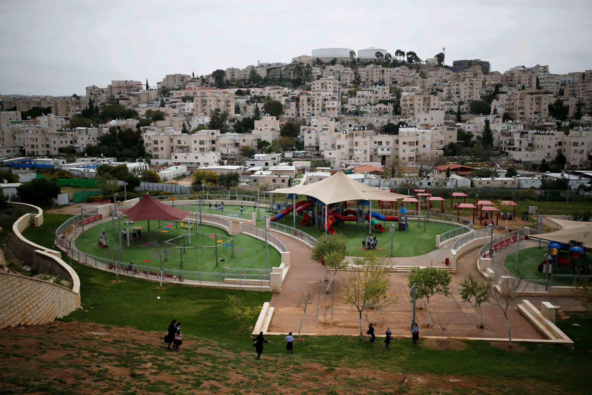 An NGO says that settlement construction approvals have soared since US President Donald Trump took office in 2017