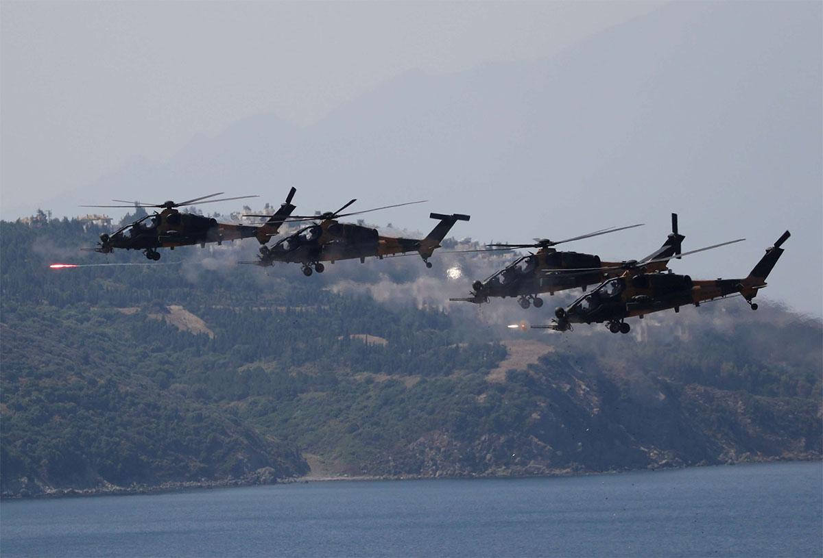 Forty-six of the 63 suspects are helicopter pilots on active military duty