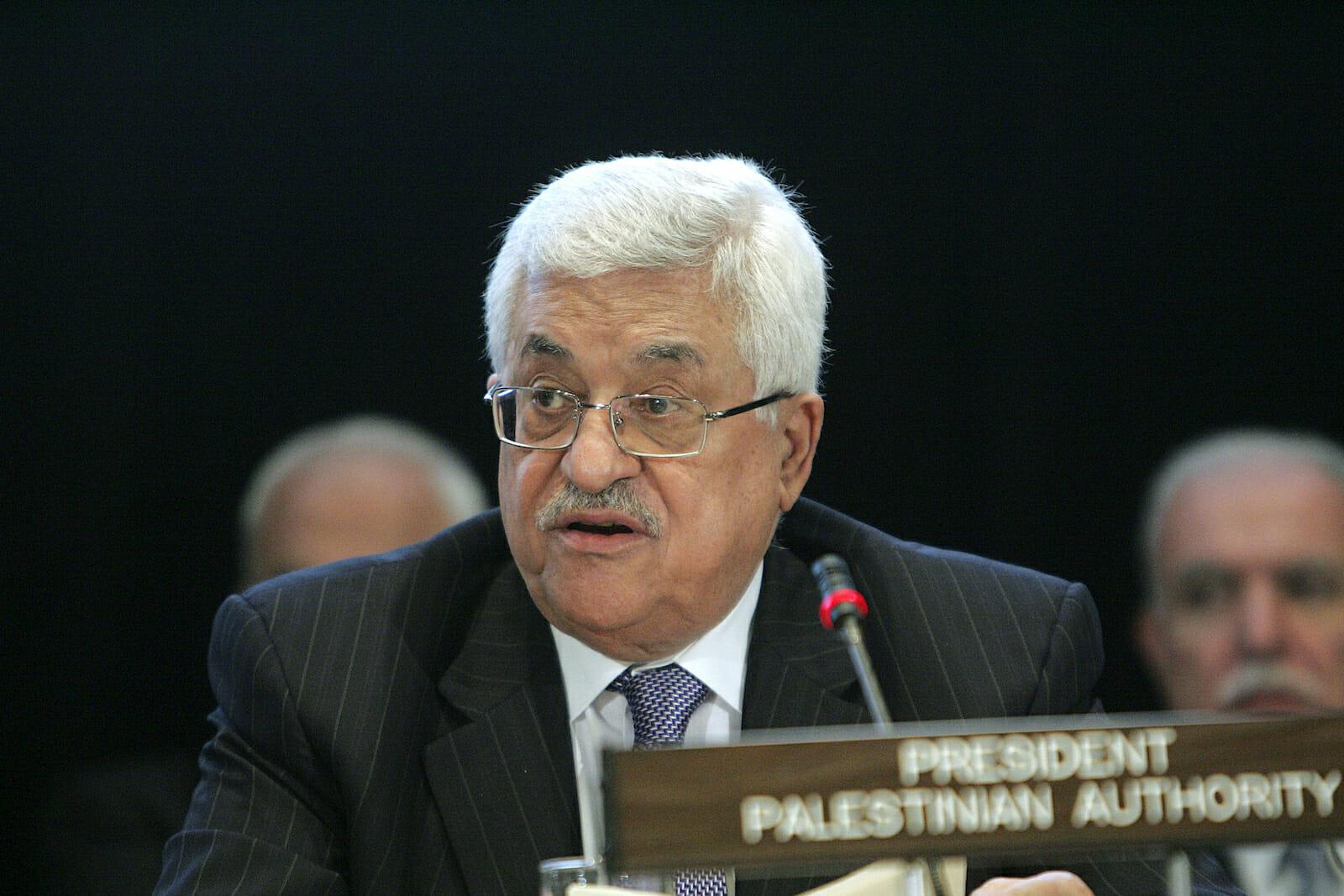 الرئيس الفلسطيني محمود عباس