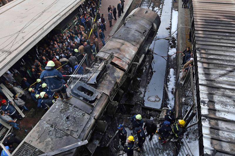 حادث قطار مصر