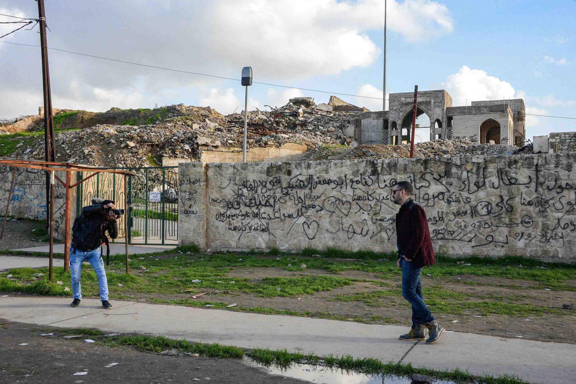 Many of Mosul's commercial districts have witnessed a modest revival.