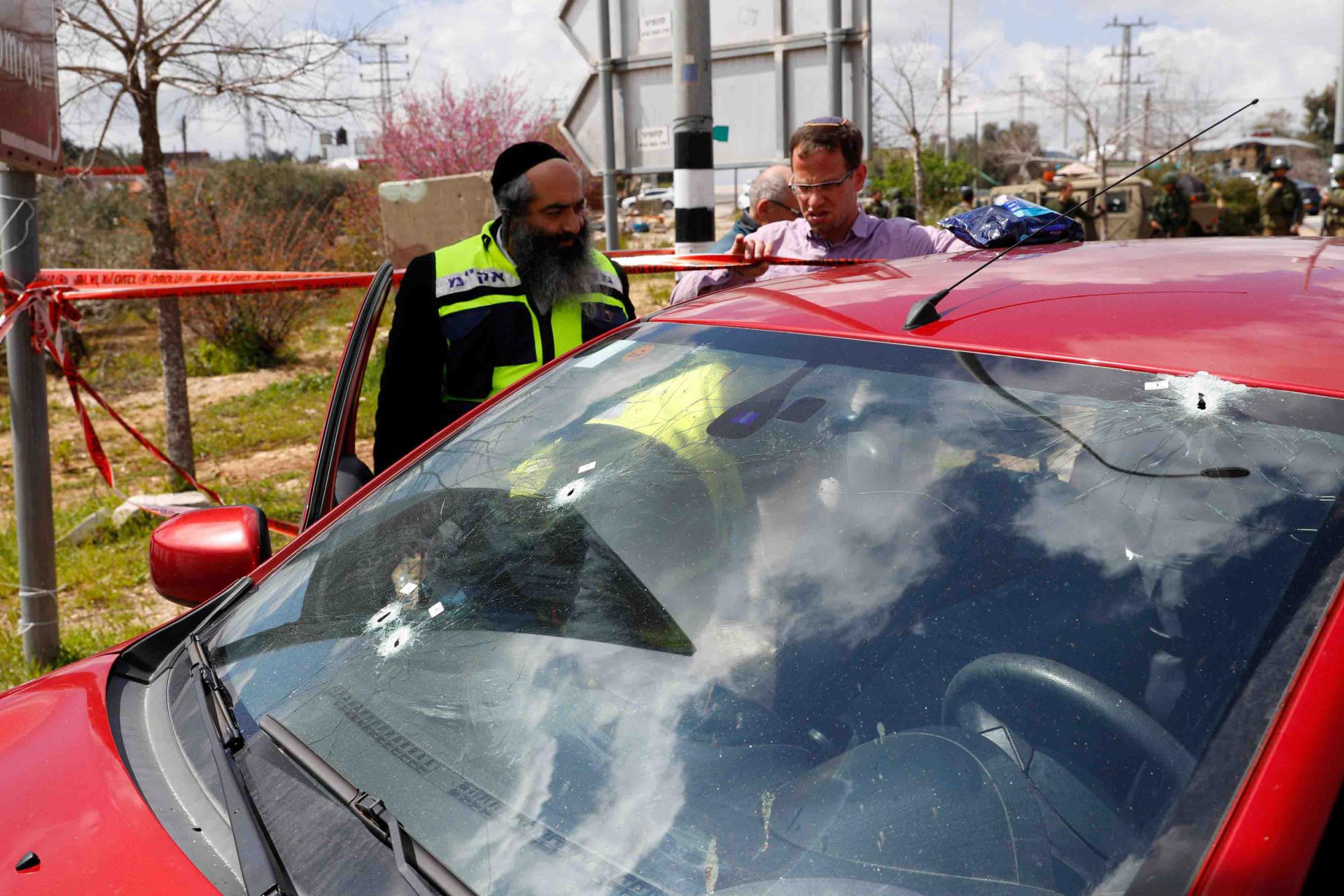 Medics said they evacuated two Israeli men, aged 16 and 20, to hospital 