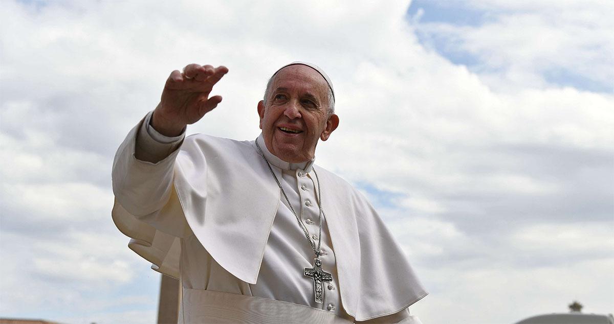 Pope Francis, is the spiritual leader of the world's 1.3 billion Roman Catholics 