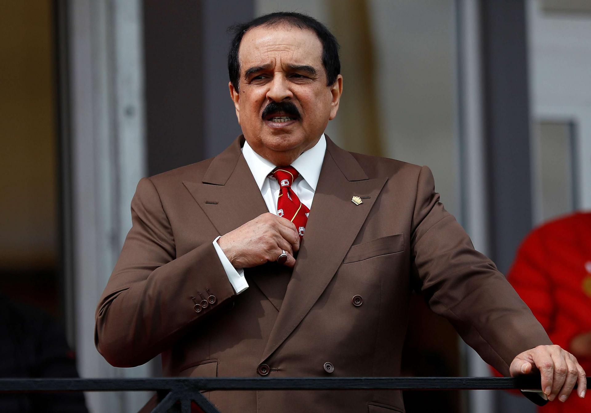 عاهل البحرين الملك حمد بن عيسى آل خليفة