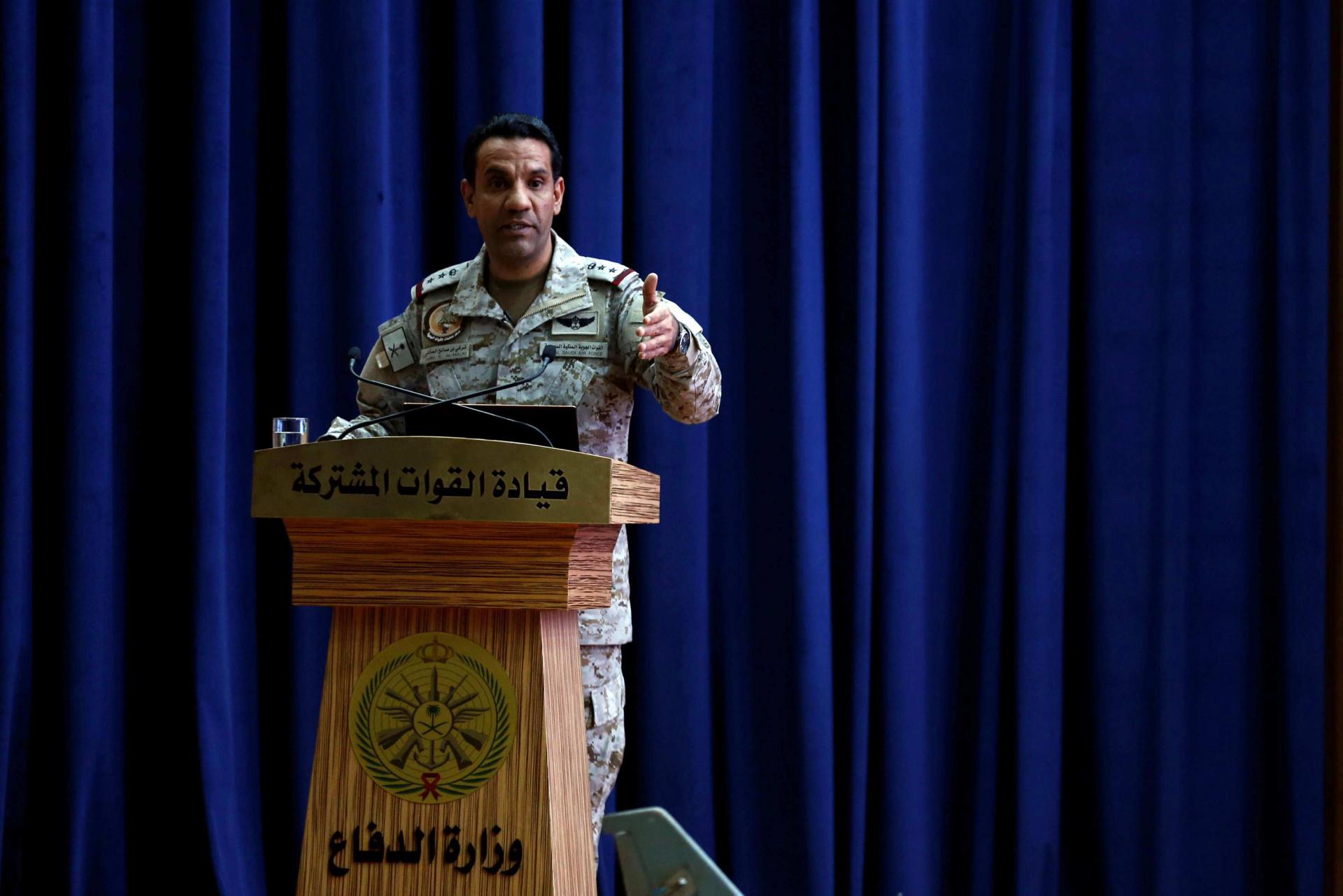 التحالف يتوعد الحوثيين برد حازم