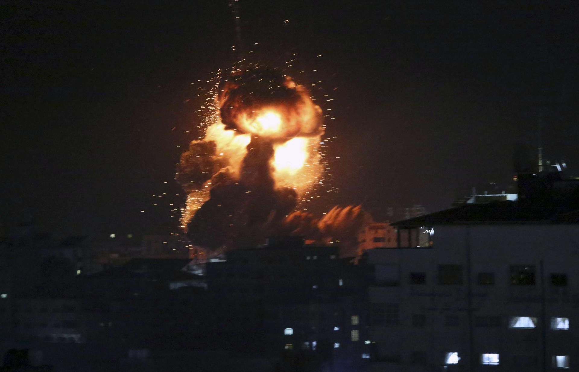 Palestinians in Gaza have frequently floated balloons fitted with firebombs over the border 