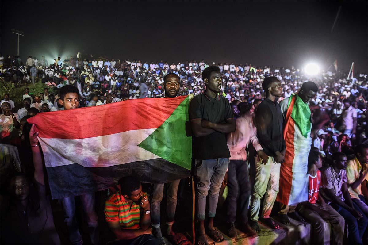 Protesters are demanding a civilian-led transition