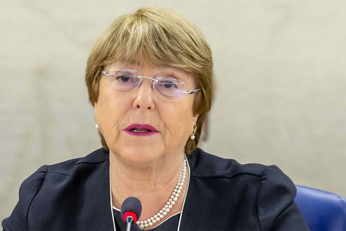 UN High Commissioner for Human Rights Michelle Bachelet