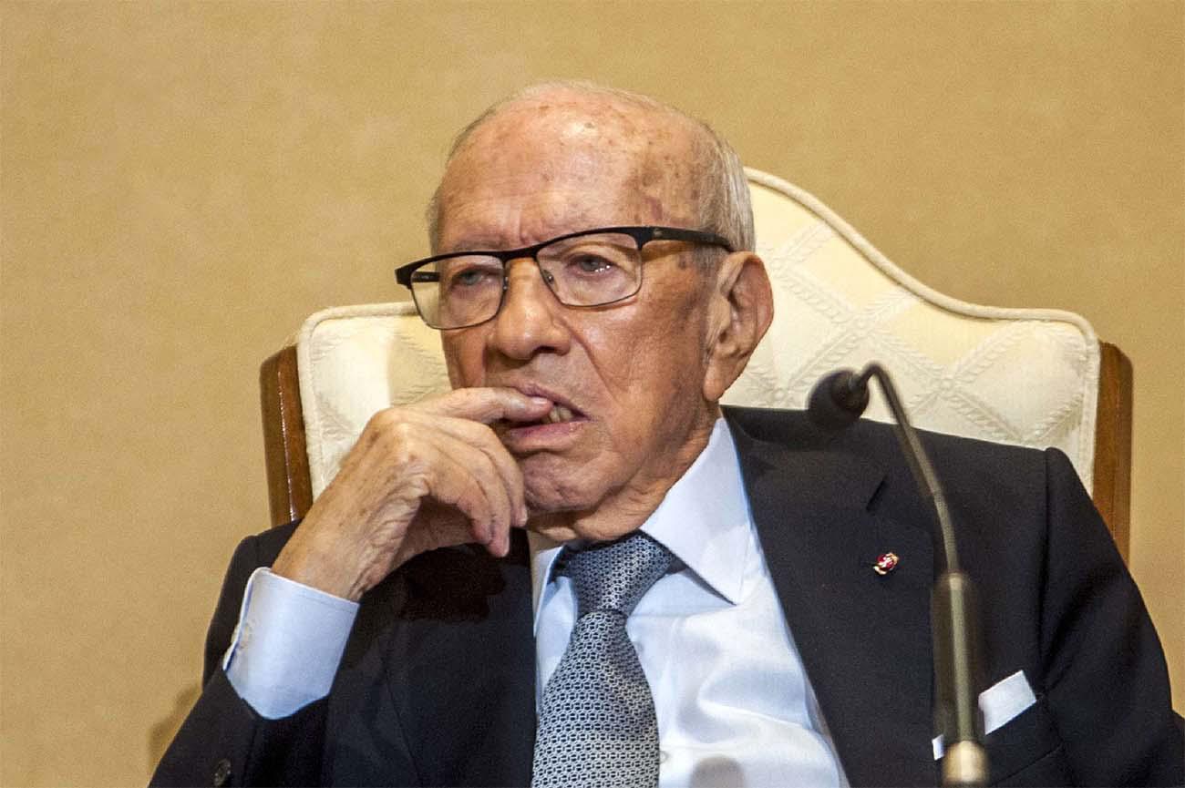 Tunisian President Beji Caid Essebsi 