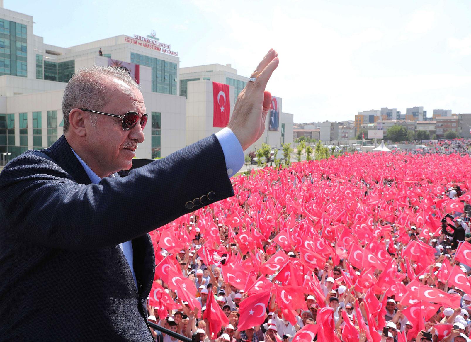 الرئيس التركي رجب طيب أردوغان