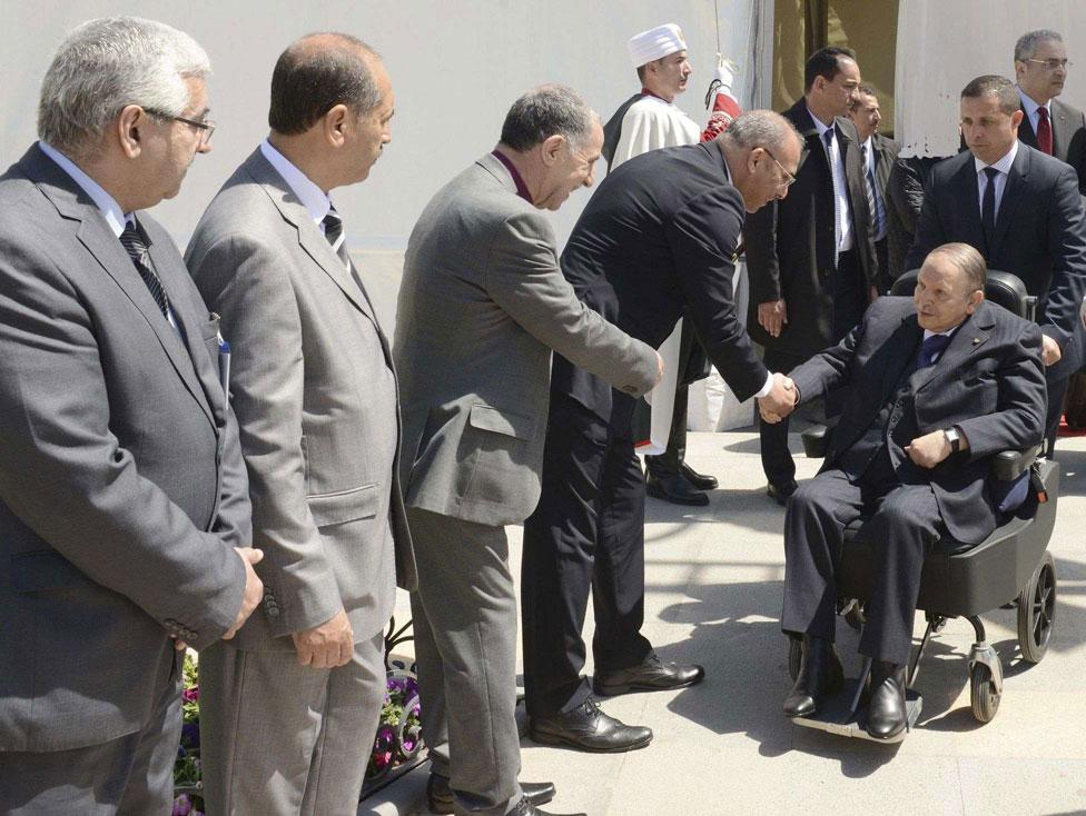 الرئيس الجزائري السابق عبدالعزيز بوتفليقة
