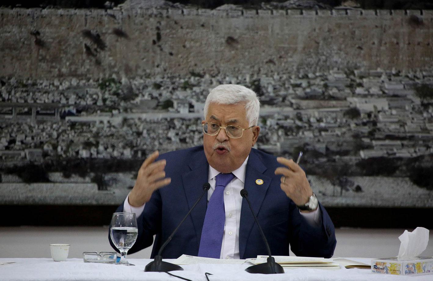 الرئيس الفلسطيني محمود عباس