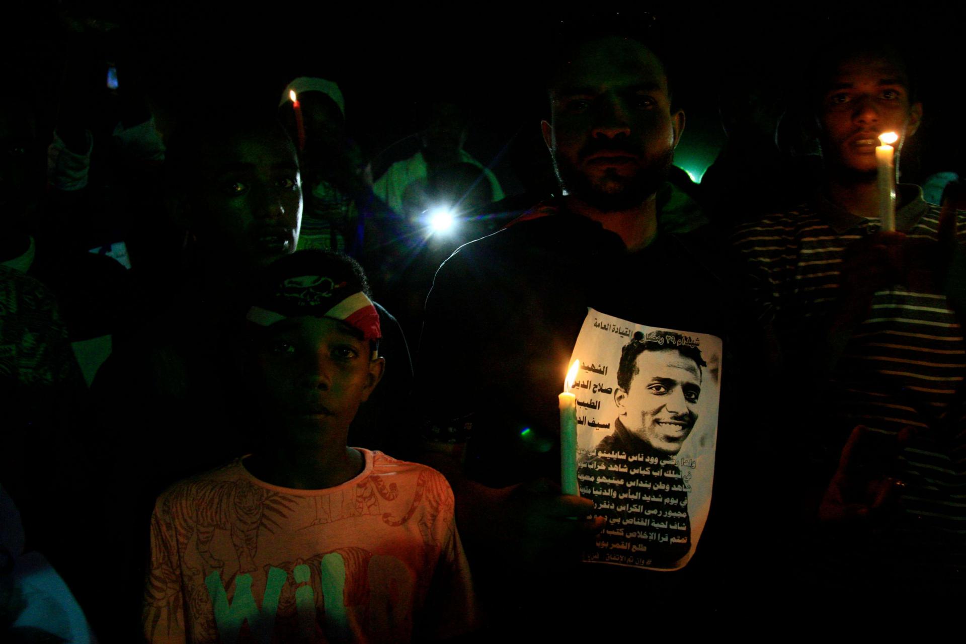 The aim of blocking the internet was to hide information and evidence of what happened in the massacre"