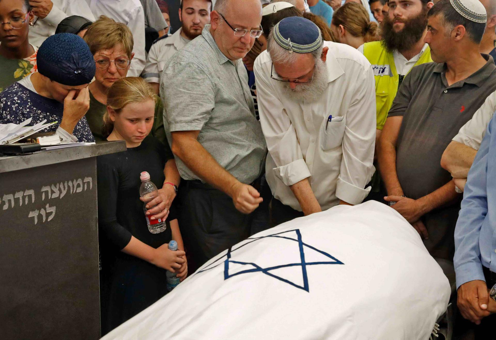 The homemade bomb near the settlement of Dolev killed 17-year-old Rina Shnerb and wounded her father