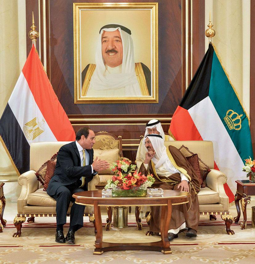 زيارة السيسي للكويت
